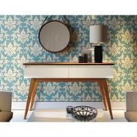 Aparador Classic 1.36 Freijó Com Off White - Imcal Móveis - 2