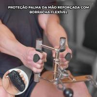 Luva De Musculaçao Hand Grip Ergonomico Maos Evita Calos Academia Cross Treino Atividade Fisica Exercicio Proteçao - 6