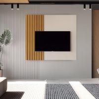 Painel Boto 1.4 Off White Com Nature - Moveis Jb - 2