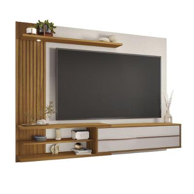 Painel Para Tv Nt1355 - Off White - Freijó - Notável