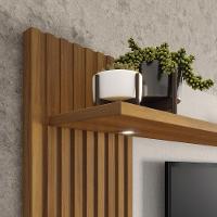 Painel Para Tv Nt1355 - Off White - Freijó - Notável