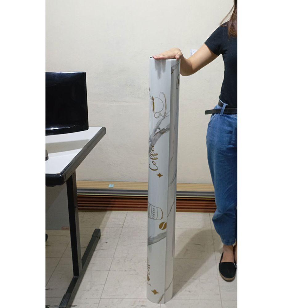 Papel De Parede Adesivo Autocolante Marmore Obra Reforma Reparo Construçao Envelopamento Moveis Casa Cozinha - 2