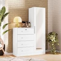 Cômoda Belize Plus Branco Fosco Liso - Albatroz Móveis - 2