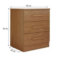 Mesa De Cabeceira Ambiente Milão Cumaru 23 – Novo Horizonte - 2