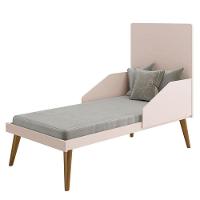 Quarto De Bebê Isis 3 Portas Com Gaveteiro Rosa Acetinado E Colchão Ortobom - Reller - 8