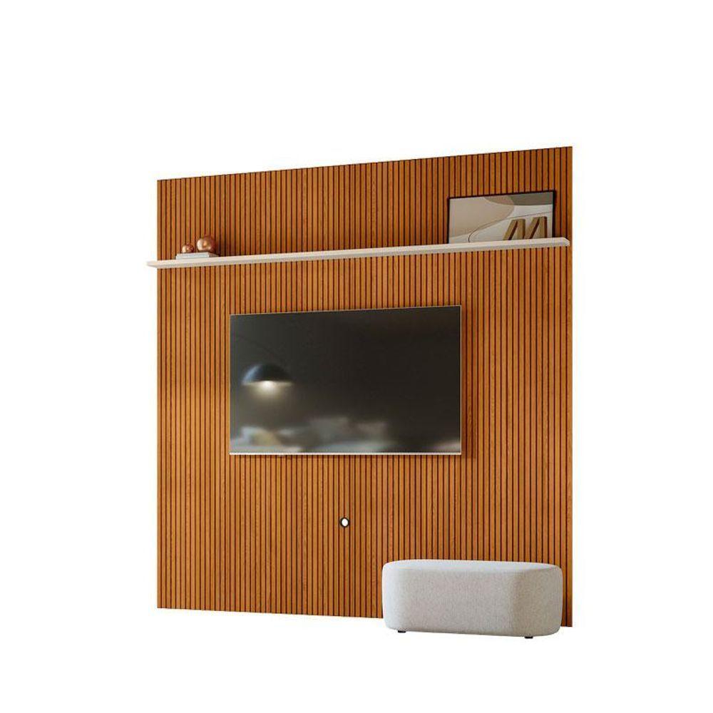 Painel Piso Teto New Guaporé Cinamomo Off White - Madetec - 1