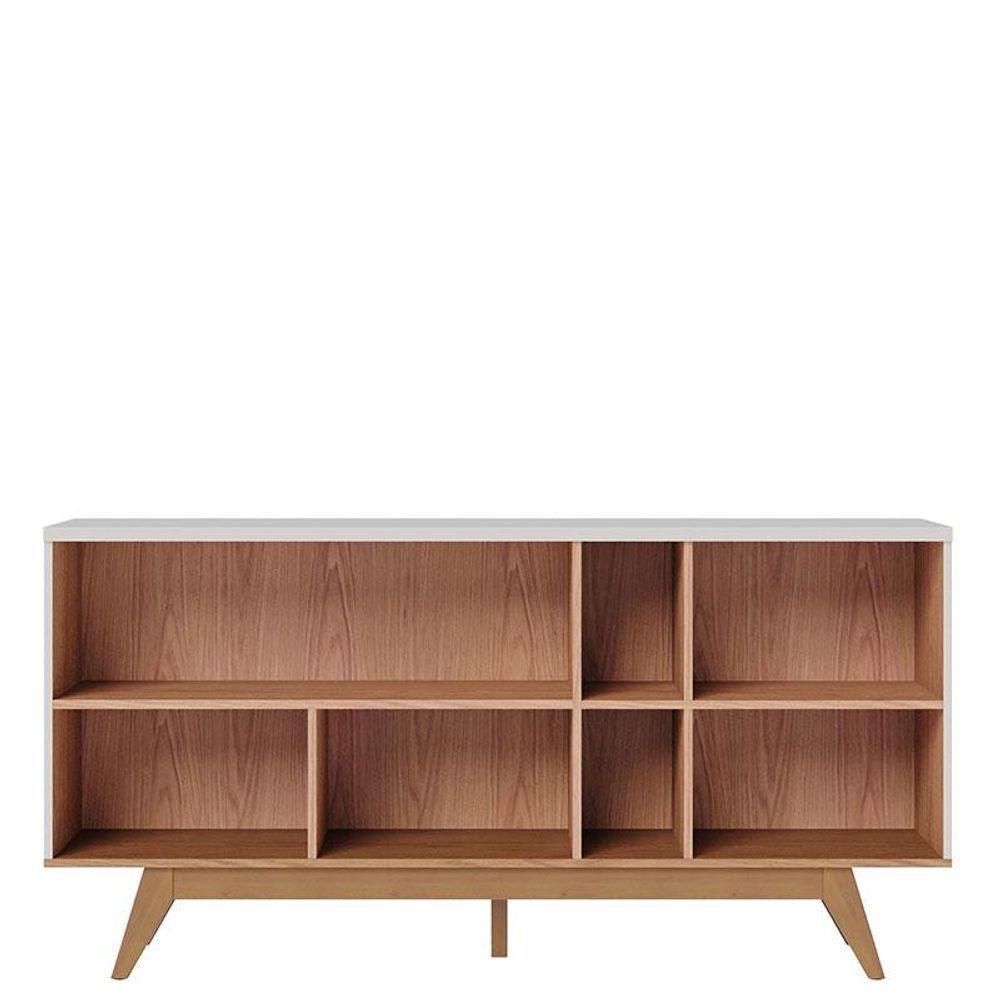 Cristaleira Guanabara Off White Freijó Com Aparador Buffet Noronha Off White Matte Freijó - Colibri - 5