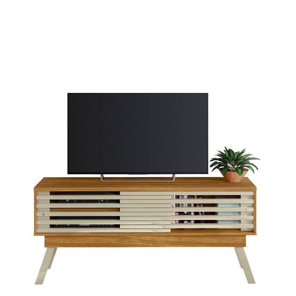 Painel Piso Teto New Interlagos Com Rack Bancada Frizz 1.5 New Premium Cumaru Opala - Madetec - 5