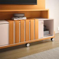 Estante Home Theater Bold Cinamomo Off White - Hb Móveis - 3