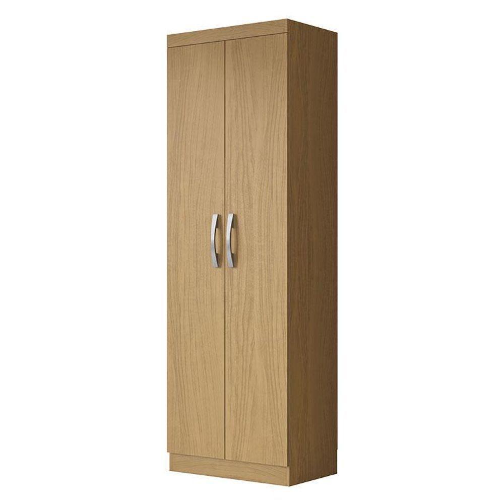 Guarda Roupa Solteiro Paris 2045150 Com Armário Multiuso 2000192 E Cômoda 2014143 Atacama - Aramóveis - 5