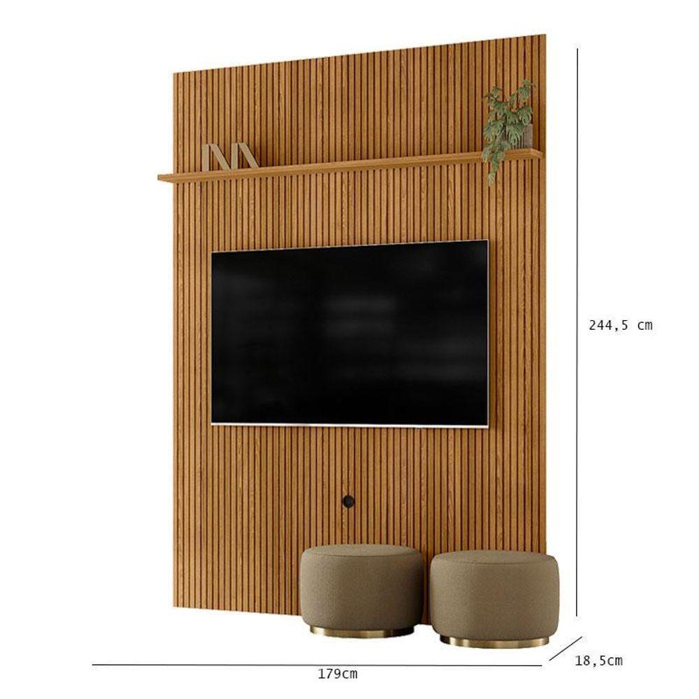 Painel Piso Teto New Interlagos Cumaru - Madetec - 2