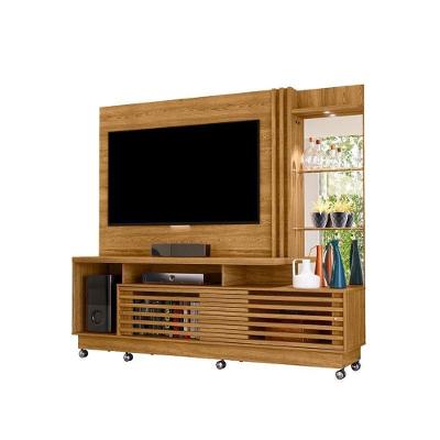 Home Theater Frizz Plus Cumaru Com Rodízios - Madetec