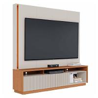 Estante Home Theater Jordão Off White Freijó - Colibri - 1