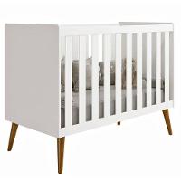 Quarto De Bebê Isis 4 Portas Branco Acetinado Com Colchão Gazin - Reller - 2