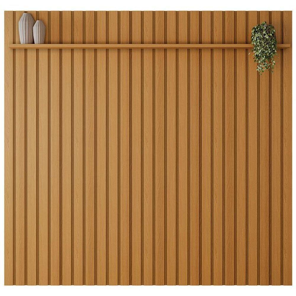 Painel Ripado You Bless 2.2 Cinamomo Off White - Hb Móveis - 2