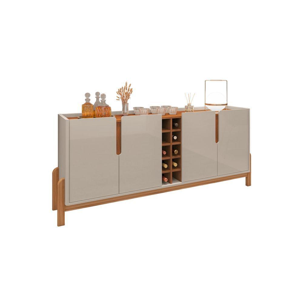 Conjunto Bar E Buffet 190 Off White Cedro - 7