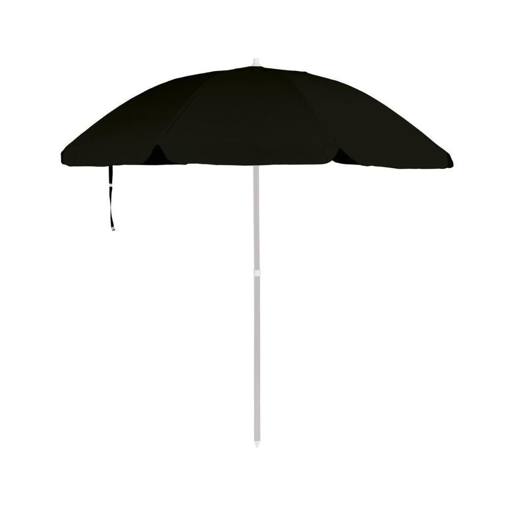 Guarda-sol Ombrelone Bagum Premium Fps 100 2,40m Mor Preto - 1