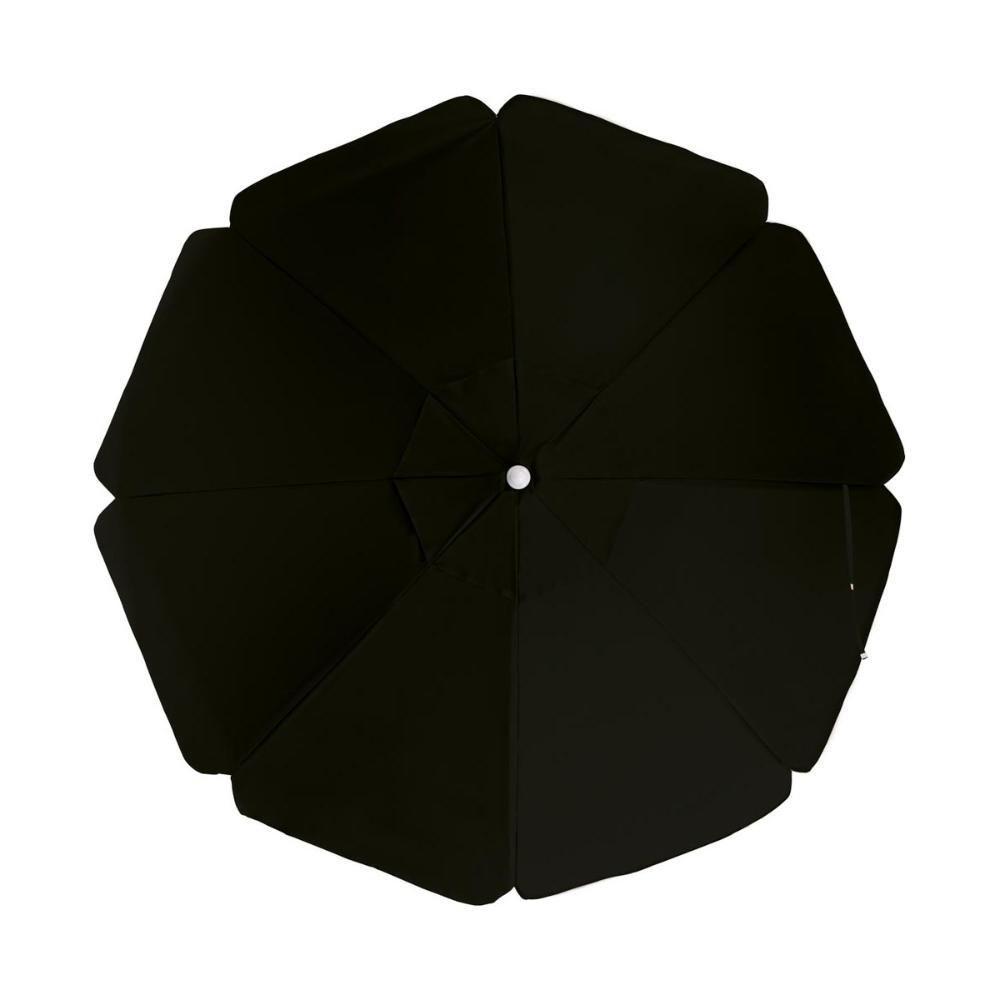 Guarda-sol Ombrelone Bagum Premium Fps 100 2,40m Mor Preto - 6