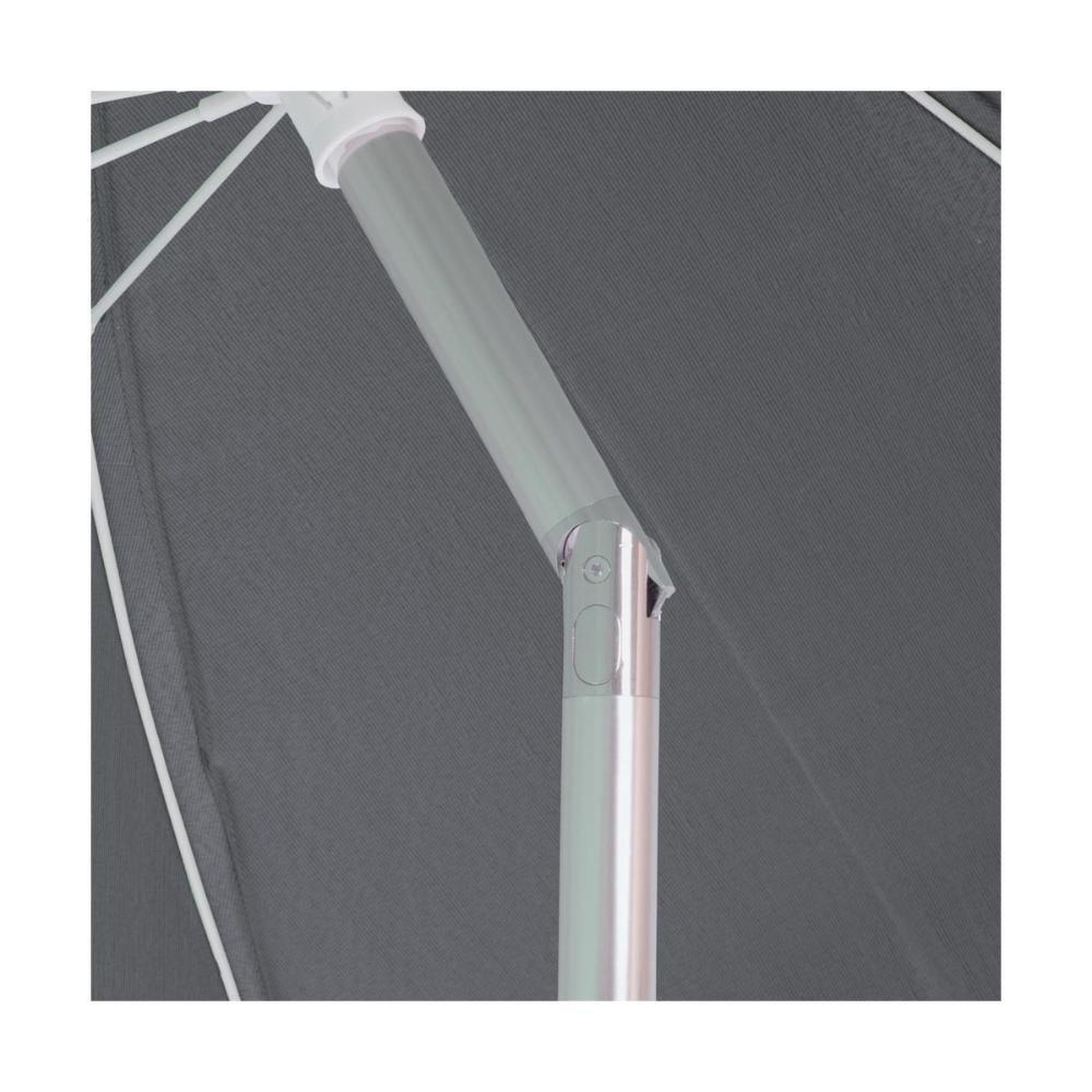 Guarda-sol Ombrelone Bagum Premium Fps 100 2,40m Mor Preto - 10