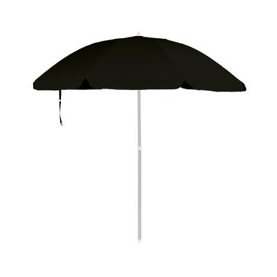 Guarda-sol Ombrelone Bagum Premium Fps 100 2,40m Mor Preto