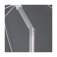 Guarda-sol Ombrelone Bagum Premium Fps 100 2,40m Mor Preto - 10