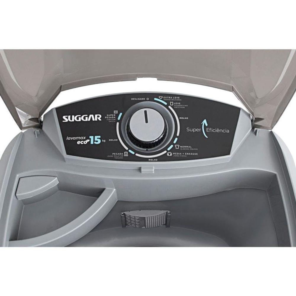 Tanquinho Lavamax Eco 15kg Prata Suggar 110V - 3