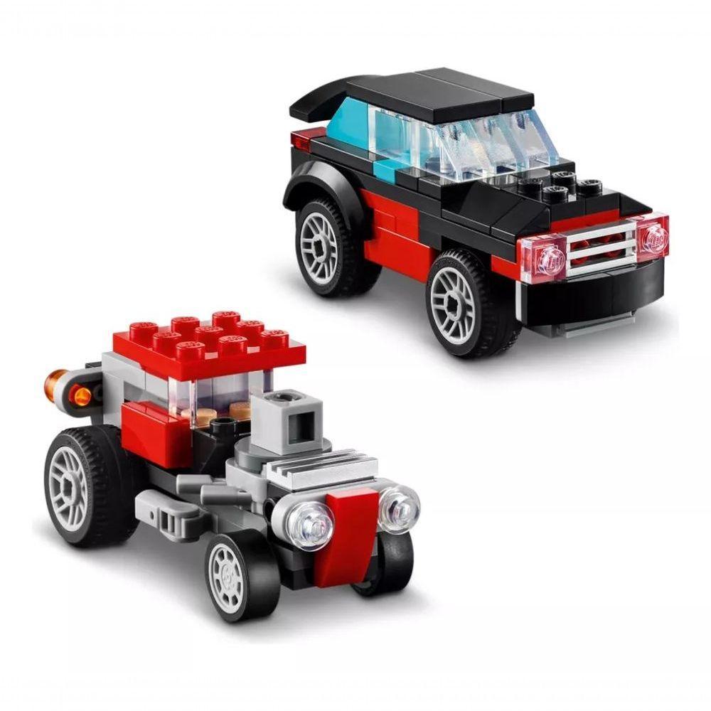 Lego Creator 3 Em 1 Caminhão De Plataforma Com Helicóptero - 270 Peças 31146 - 4