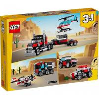Lego Creator 3 Em 1 Caminhão De Plataforma Com Helicóptero - 270 Peças 31146 - 7