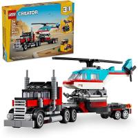 Lego Creator 3 Em 1 Caminhão De Plataforma Com Helicóptero - 270 Peças 31146 - 8