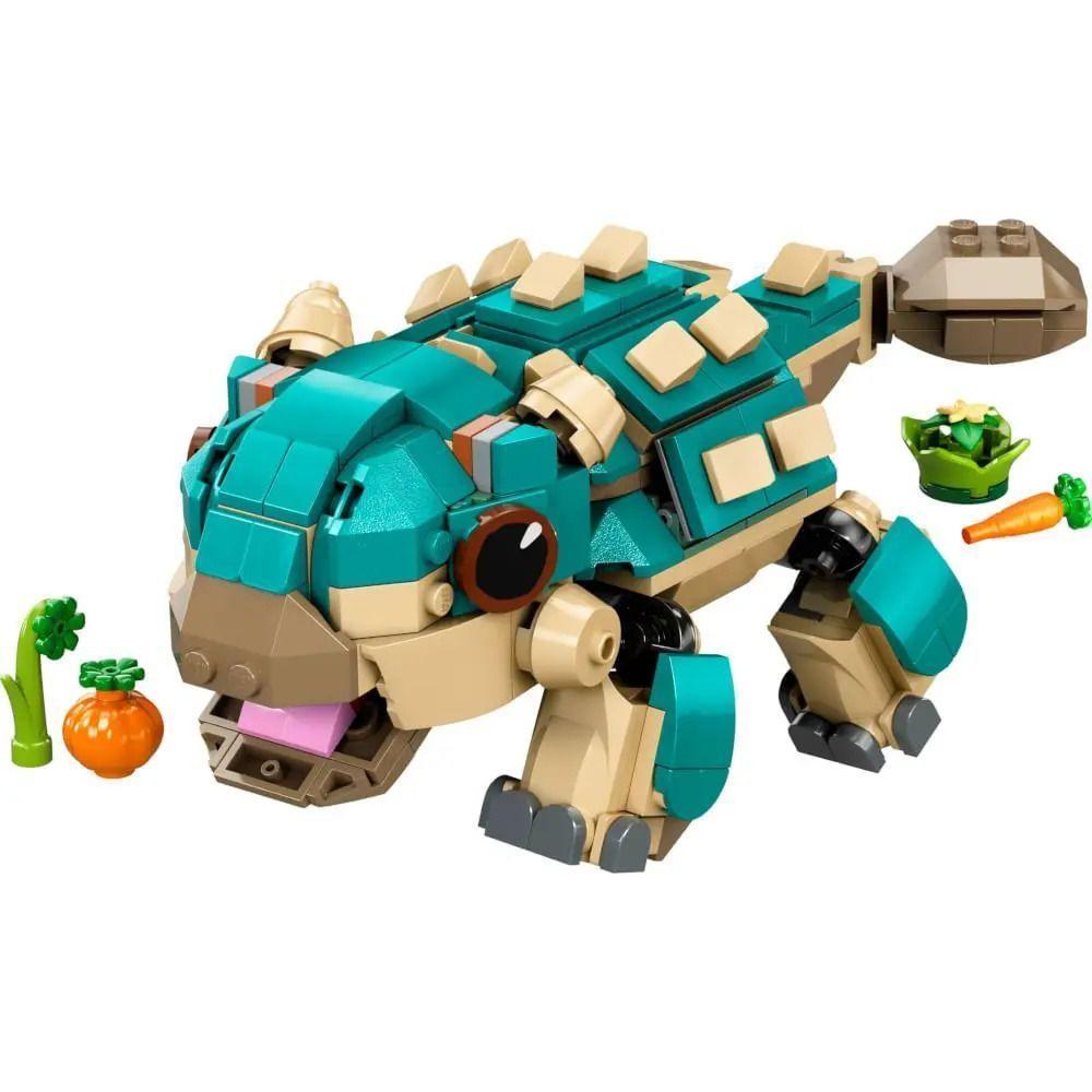 Lego Jurassic World Baby Bumpy: Anquilossauro - 358 Peças 76962 - 2
