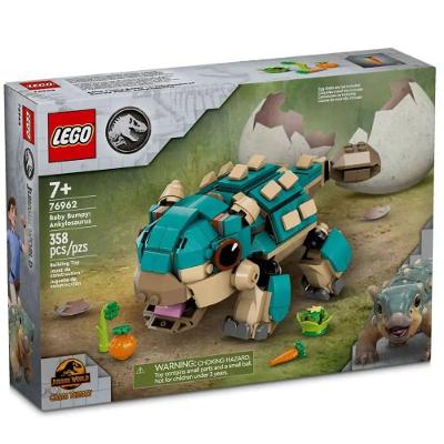 Lego Jurassic World Baby Bumpy: Anquilossauro - 358 Peças 76962
