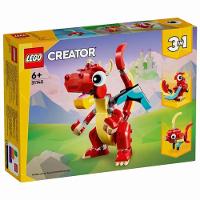 Lego Creator Dragão Vermelho 3 Em 1- 149 Peças 31145 - 1
