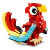 Lego Creator Dragão Vermelho 3 Em 1- 149 Peças 31145 - 3
