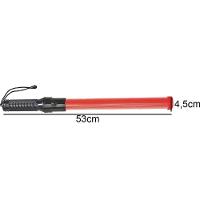 Bastao Sinalizador Viario Recarregavel Led Sinalizaçao Transito Rua Manobrista Frentista Flanelinha Obra Sinalizaçao - 3