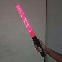 Bastao Sinalizador Viario Recarregavel Led Sinalizaçao Transito Rua Manobrista Frentista Flanelinha Obra Sinalizaçao