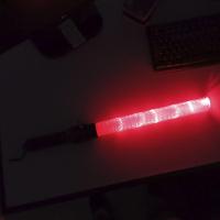 Bastao Sinalizador Viario Recarregavel Led Sinalizaçao Transito Rua Manobrista Frentista Flanelinha Obra Sinalizaçao - 9