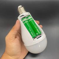 Lampada De Emergencia Inteligente Recarregavel Led E27 Queda De Energia Pesca Trilha Portatil Camping Potente Multiuso - 3