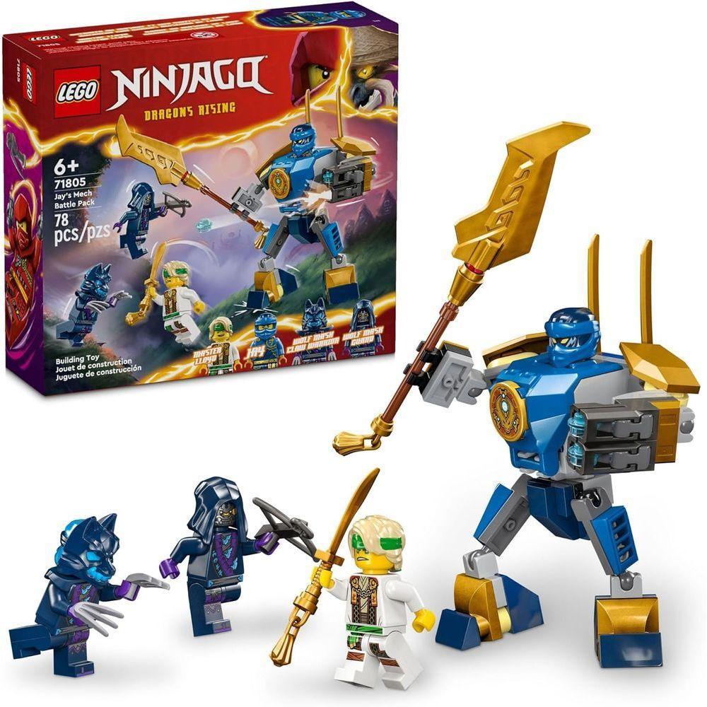 Lego Ninjago Robô Do Jay - 78 Peças 71805 - 3