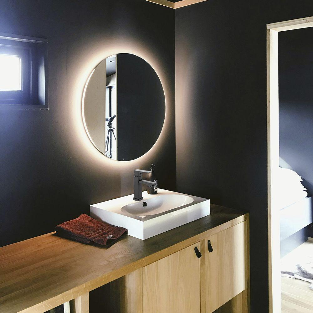 Torneira Banheiro Monocomando Preta Luxo Bancada Moderna Varanda Lavanderia Lavabo Hotel Restaurante Casa - 4