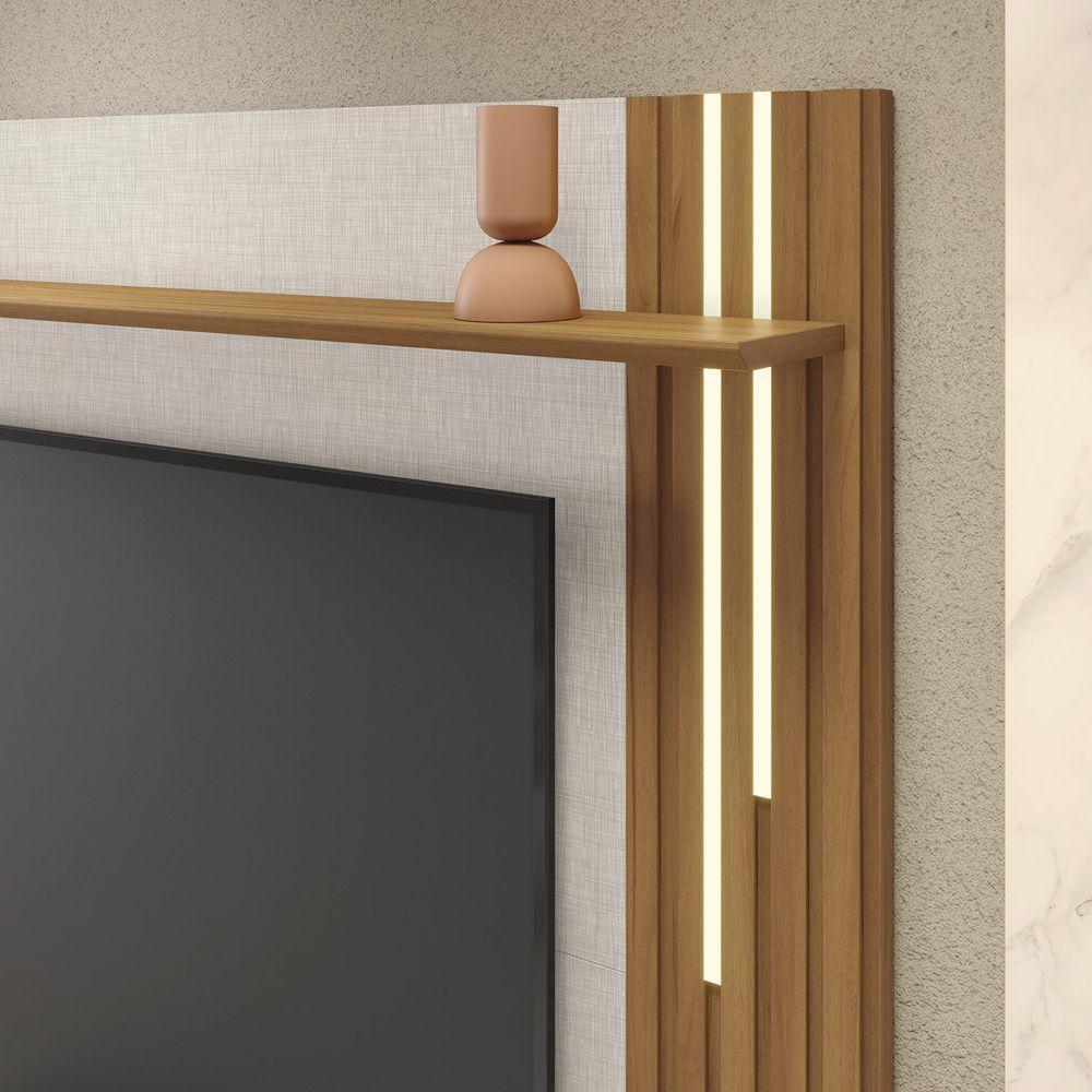 Painel Para Tv Nt1345 - Off White - Freijó - Notável - 3