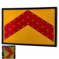 Sinalizador Solar Seta Obra Barra Poste Led Emergencia Transito Engarrafamento Avenida Rodovia Rua Segurança - 1