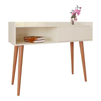 Balcão Aparador Retrô Delux Off White - Moveisaqui