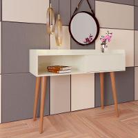 Balcão Aparador Retrô Delux Off White - Moveisaqui - 2