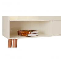 Balcão Aparador Retrô Delux Off White - Moveisaqui