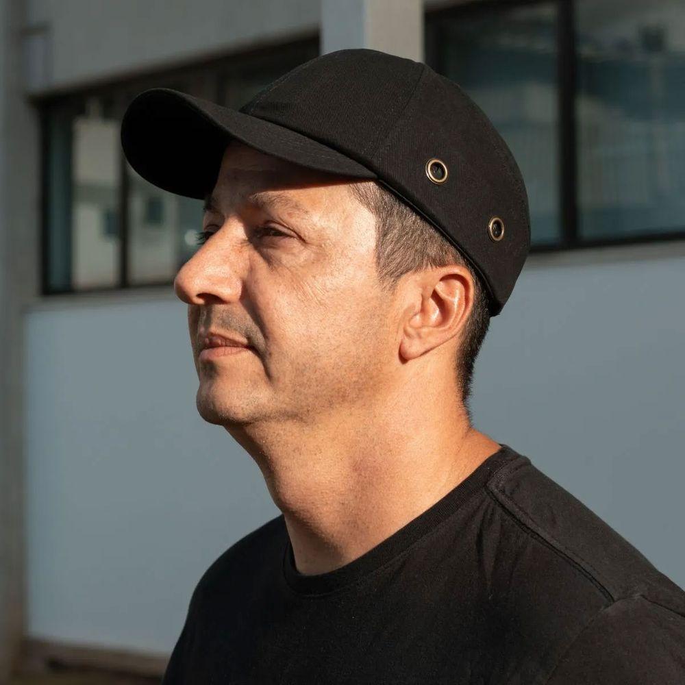 Bone Com Capacete Epi Obra Casquete Segurança Do Trabalho Proteçao Reparo Construçao Oficina Resistente - 10