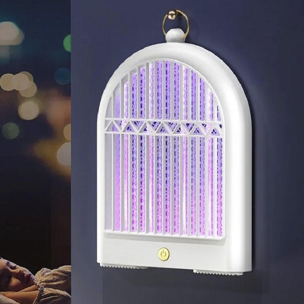 Luminaria Repelente Luz Ultravioleta Pega Mata Inseto Mosquito Mosca Pernilongo Usb Portatil Gancho Pendurar - 2