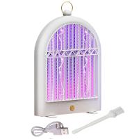 Luminaria Repelente Luz Ultravioleta Pega Mata Inseto Mosquito Mosca Pernilongo Usb Portatil Gancho Pendurar - 1