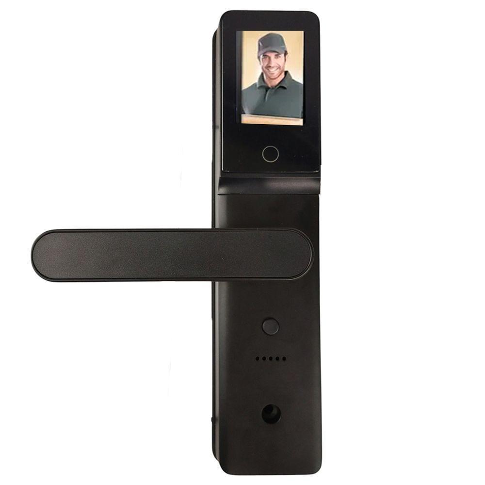 Fechadura Digital Eletronica Porta Senha Wifi App Celular Biometria Facial Chave Bateria Casa Residencia Acesso Restrito - 7