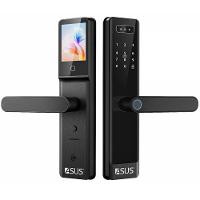 Fechadura Digital Eletronica Porta Senha Wifi App Celular Biometria Facial Chave Bateria Casa Residencia Acesso Restrito - 6