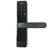 Fechadura Digital Eletronica Porta Senha Wifi App Celular Biometria Facial Chave Bateria Casa Residencia Acesso Restrito - 9
